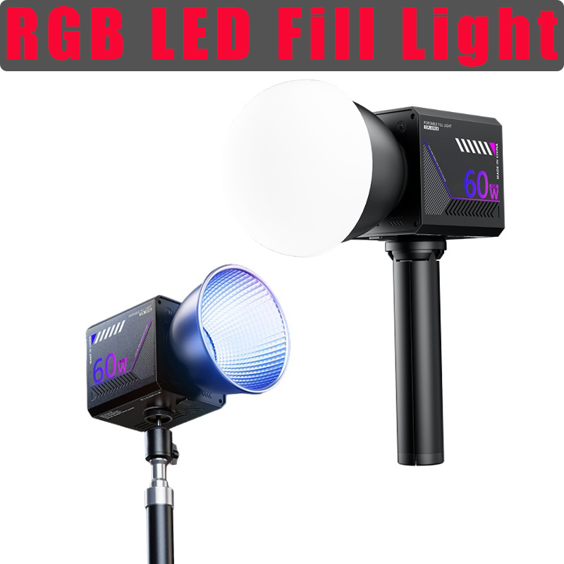 Photography Lighting Meter - Luz de Vídeo RGB de 60W,