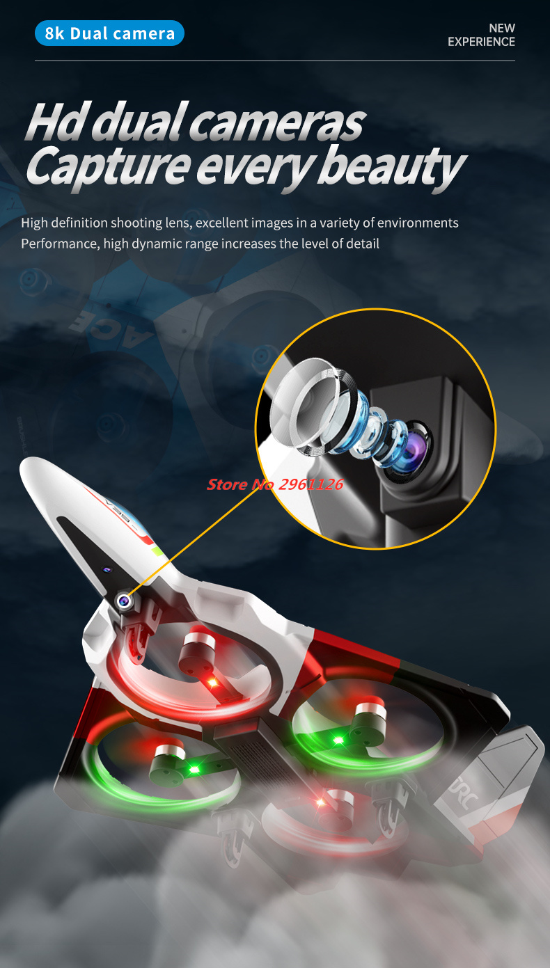 Photography Lighting For Beginners - Mini Drone de Espuma 8K com