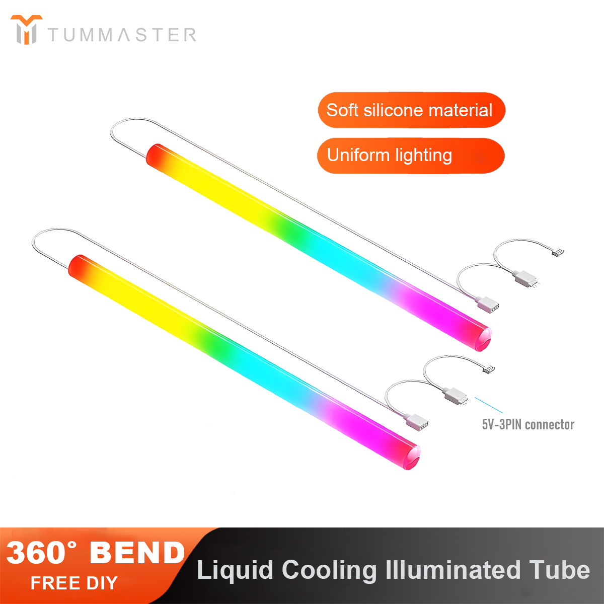 Photography Lighting Game - Tummaster argb manga de resfriamento de