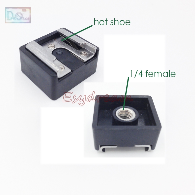 Hotshoe quente frio adaptador  - Photography Lighting Meter avaliação e preço