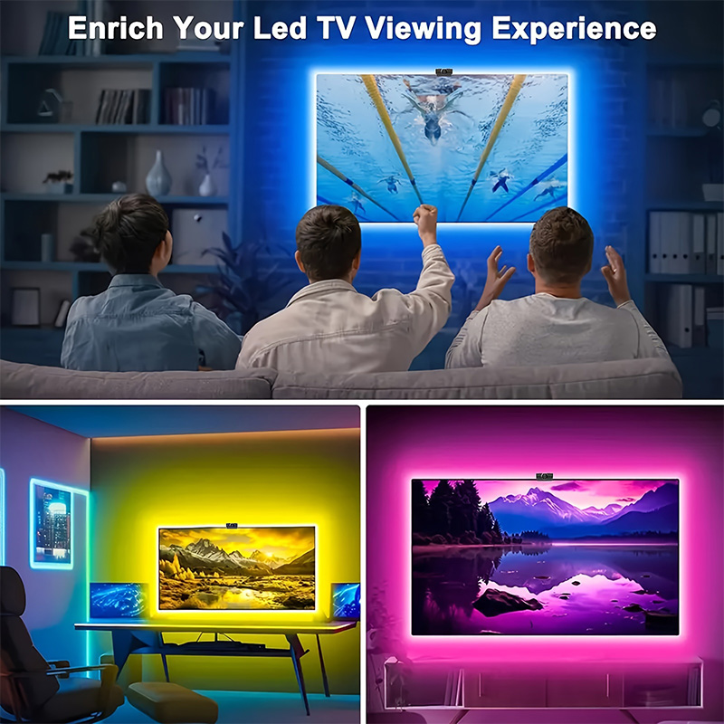 Usb led tv backlight com câmer - Photography Lighting Game avaliação e preço