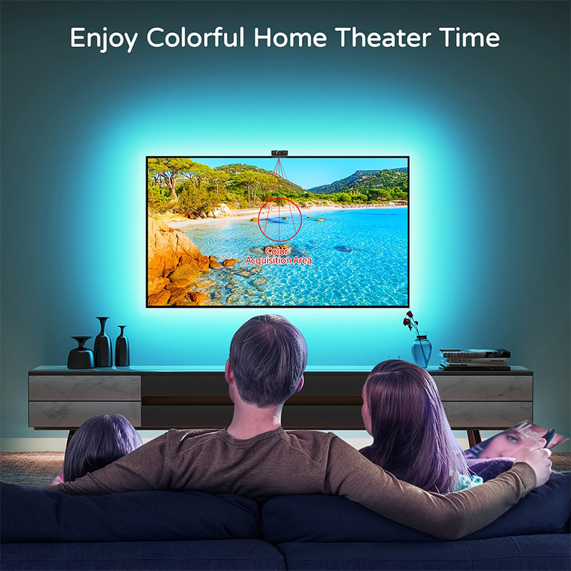 Usb led tv backlight com câmer - Photography Lighting Game avaliação e preço