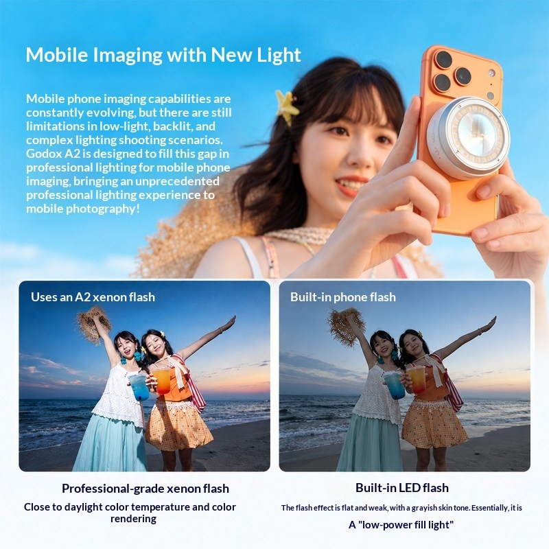 Flash de Xenon para Smartphone - Photography Lighting Brands avaliação e preço