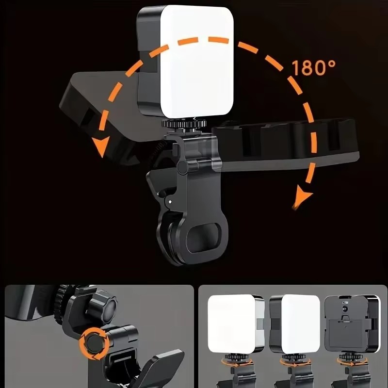 Luz de Anel Portátil com Clipe - Photography Lighting Meter avaliação e preço