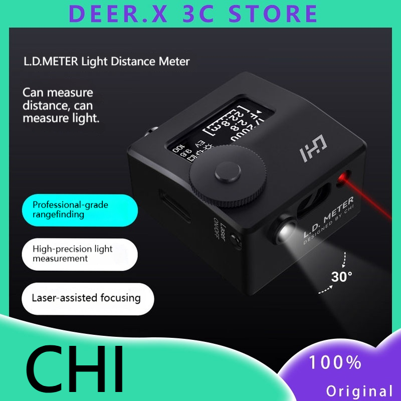 Medidor de Luz CHI Top 0 1 50m - Photography Lighting Meter avaliação e preço