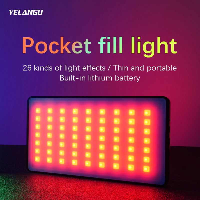Yelangu rgb led luz de vídeo w - Photography Lighting Description avaliação e preço