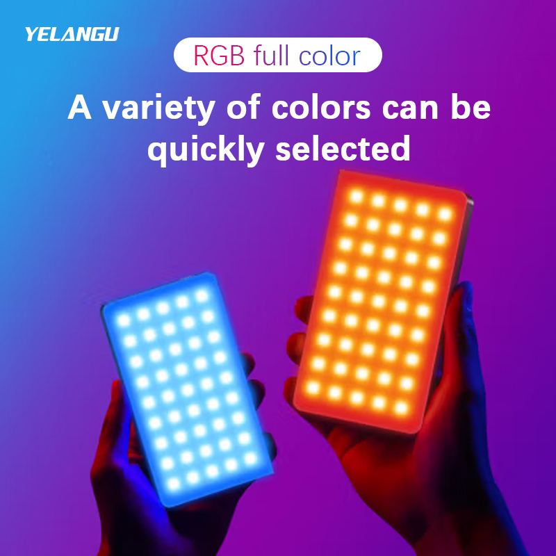 Yelangu rgb led luz de vídeo w - Photography Lighting Description avaliação e preço