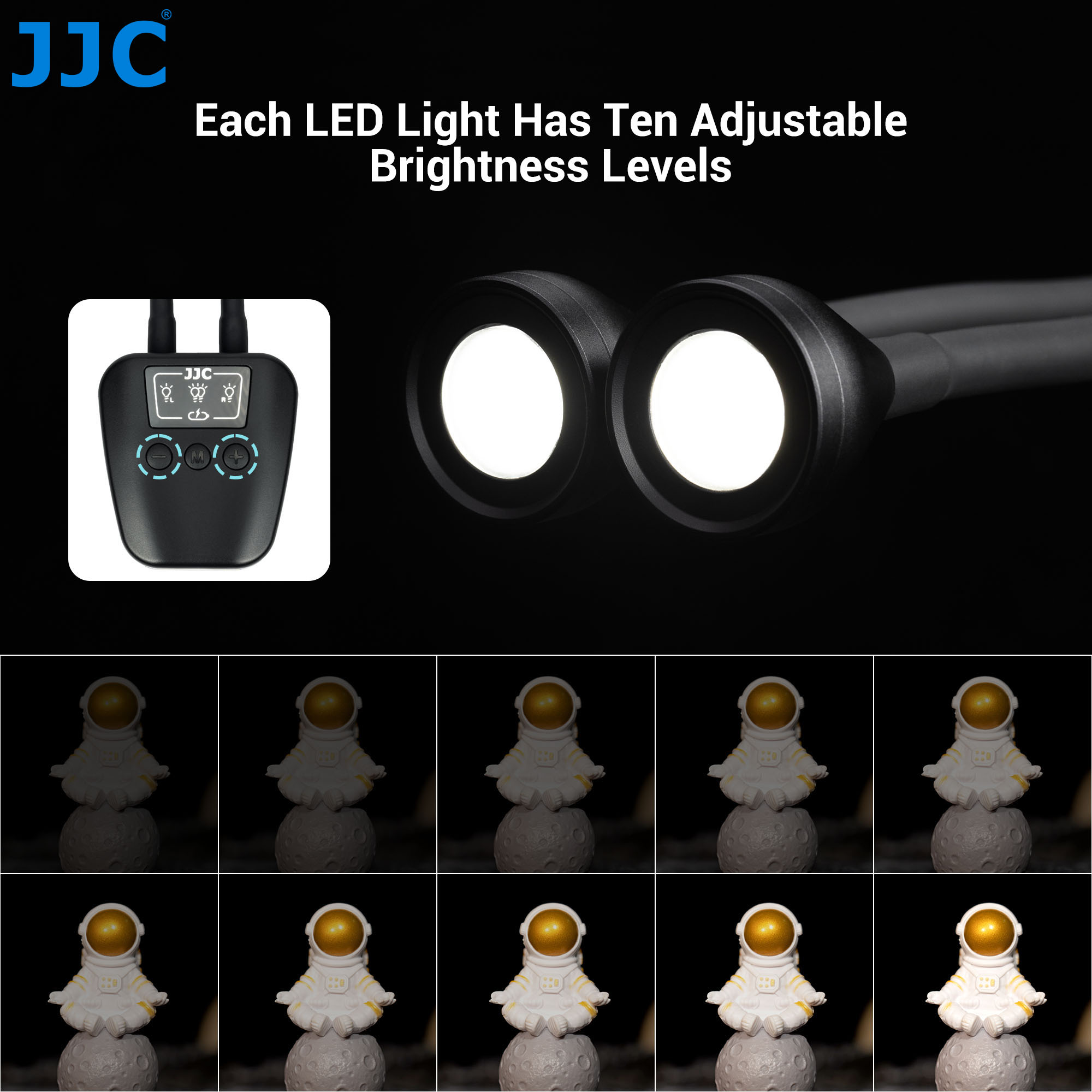 Luz de Braço Macro LED JJC com - Photography Lighting Description avaliação e preço
