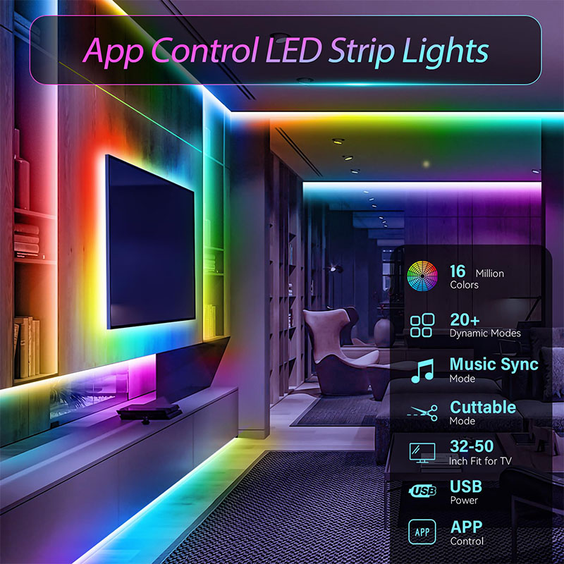 Fita LED RGB USB SMD3535 com A - Photography Lighting Game avaliação e preço