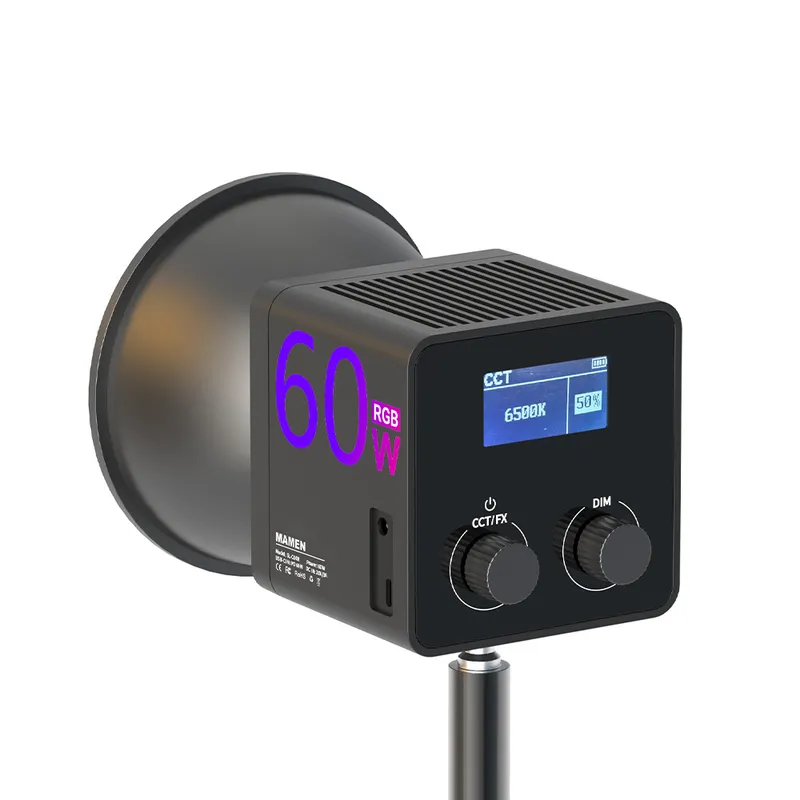 Luz de vídeo LED COB portátil  - Photography Lighting Handheld avaliação e preço