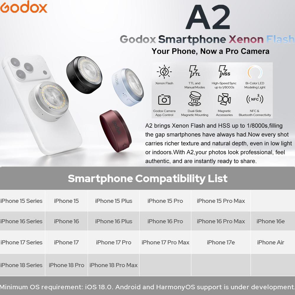 Flash magnético para smartphon - Photography Lighting Brands avaliação e preço