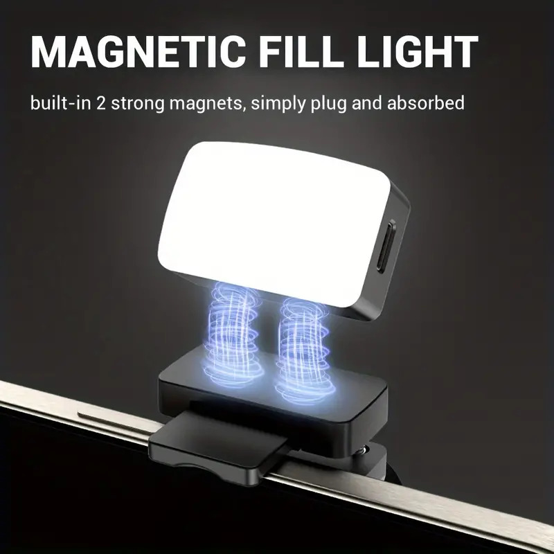 Mini magnético led selfie luz  - Photography Mobile Lighting avaliação e preço