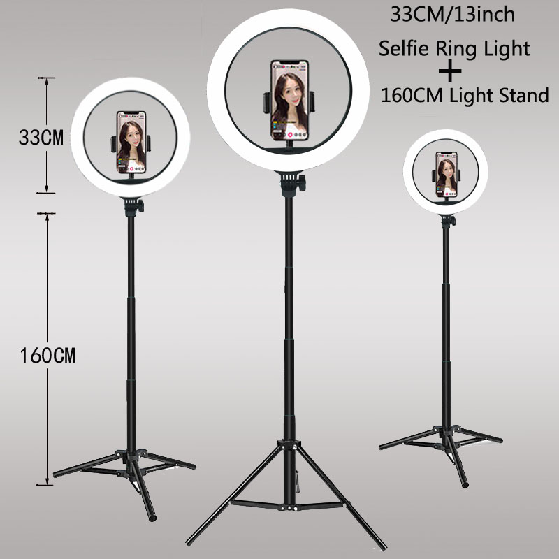 26 33cm luzes de vídeo luz reg - Photography Lighting Description avaliação e preço