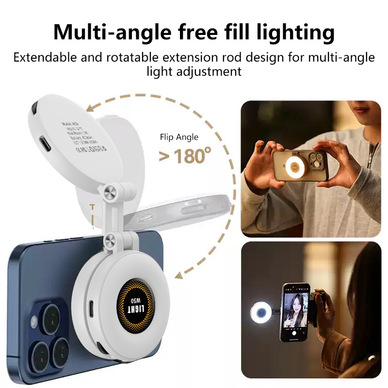 Luz de vídeo LED magnética, po - Photography Lighting Brands avaliação e preço